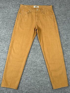 Naked & Famous Denim Easy Guy Jeans 30 Tan Duck Canvas Selvedge